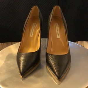 Diane Von Furstenberg Black Pumps